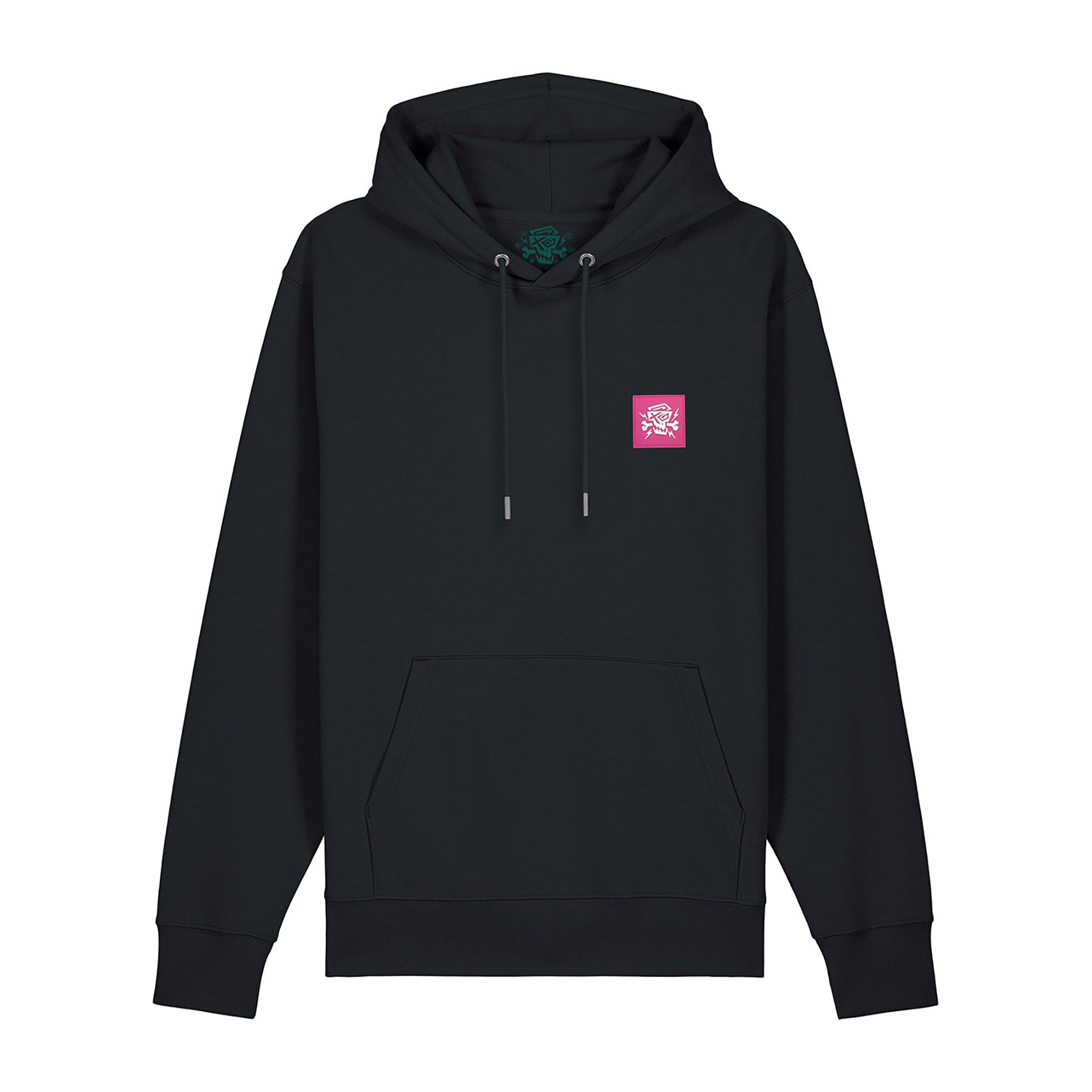Der Hoodie Dynamic von PsychoLab präsentiert ein kleines PsychoLab-Logo auf der Vorderseite in einem schlichten Schwarz, perfekt für lässige Outfits.