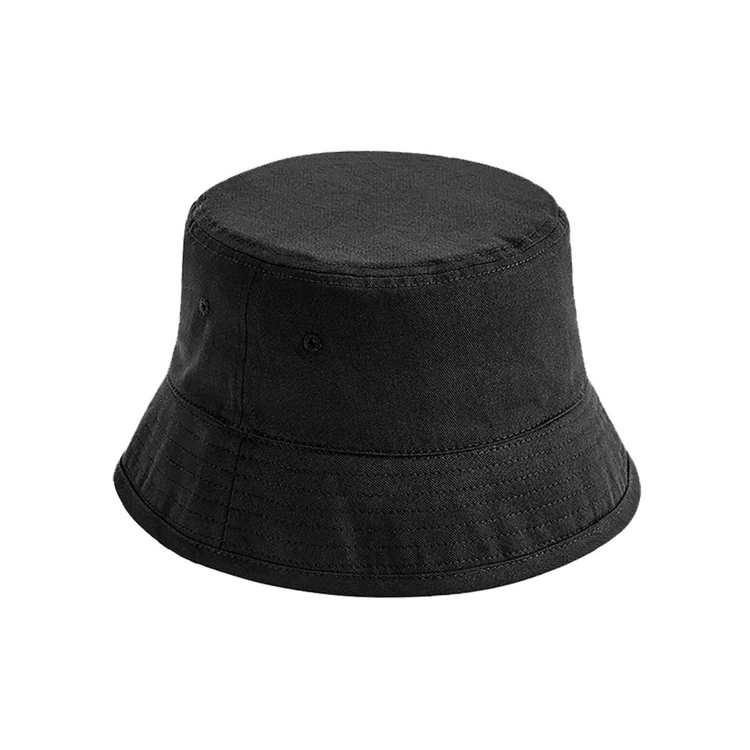 Ein Blick auf den Bucket Hat Pink Logo von PsychoLab, der schlicht schwarz ist und für urbanen Style sorgt.