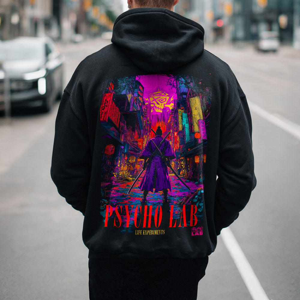 Hoodie Samurai Black