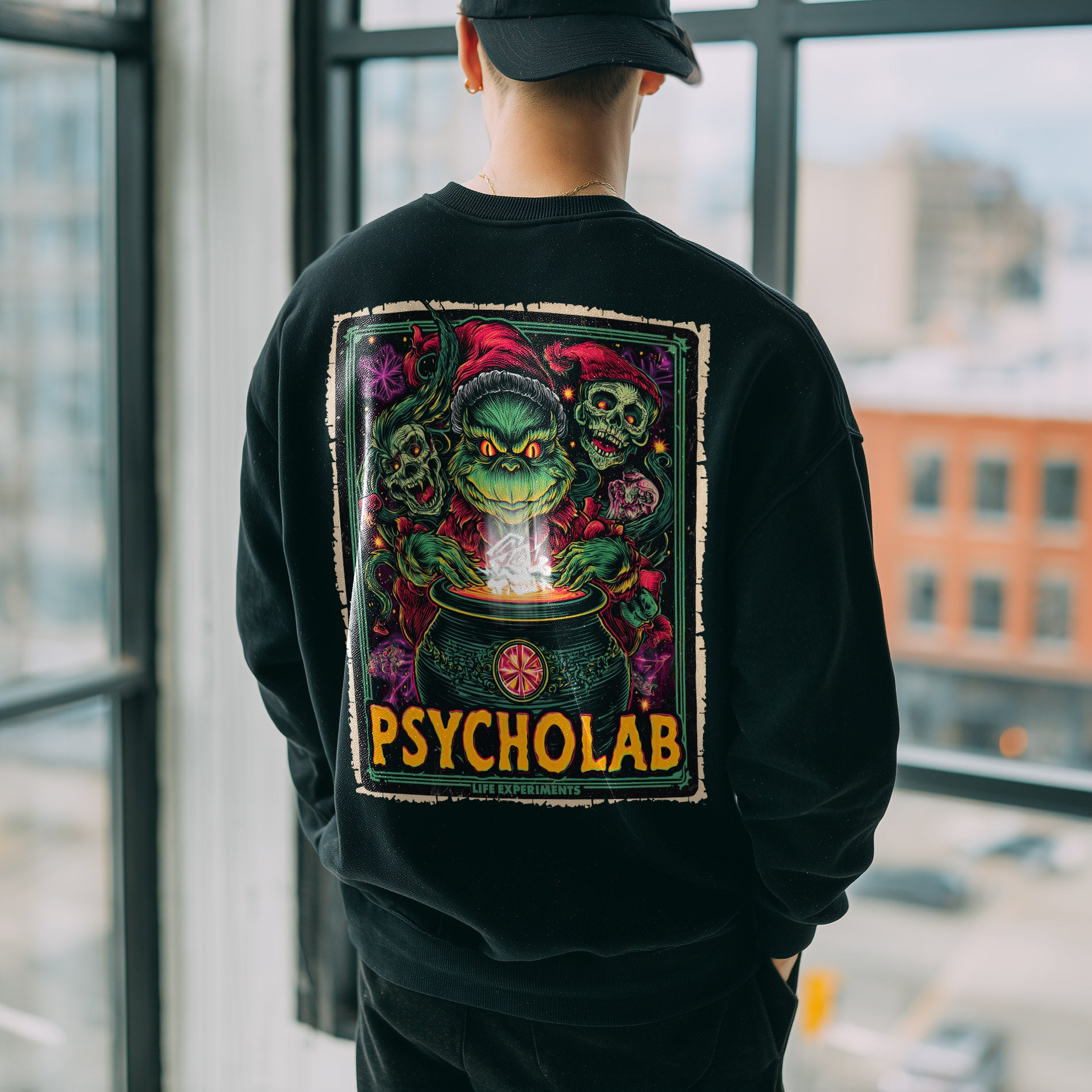 Sweatshirt Grynch Black