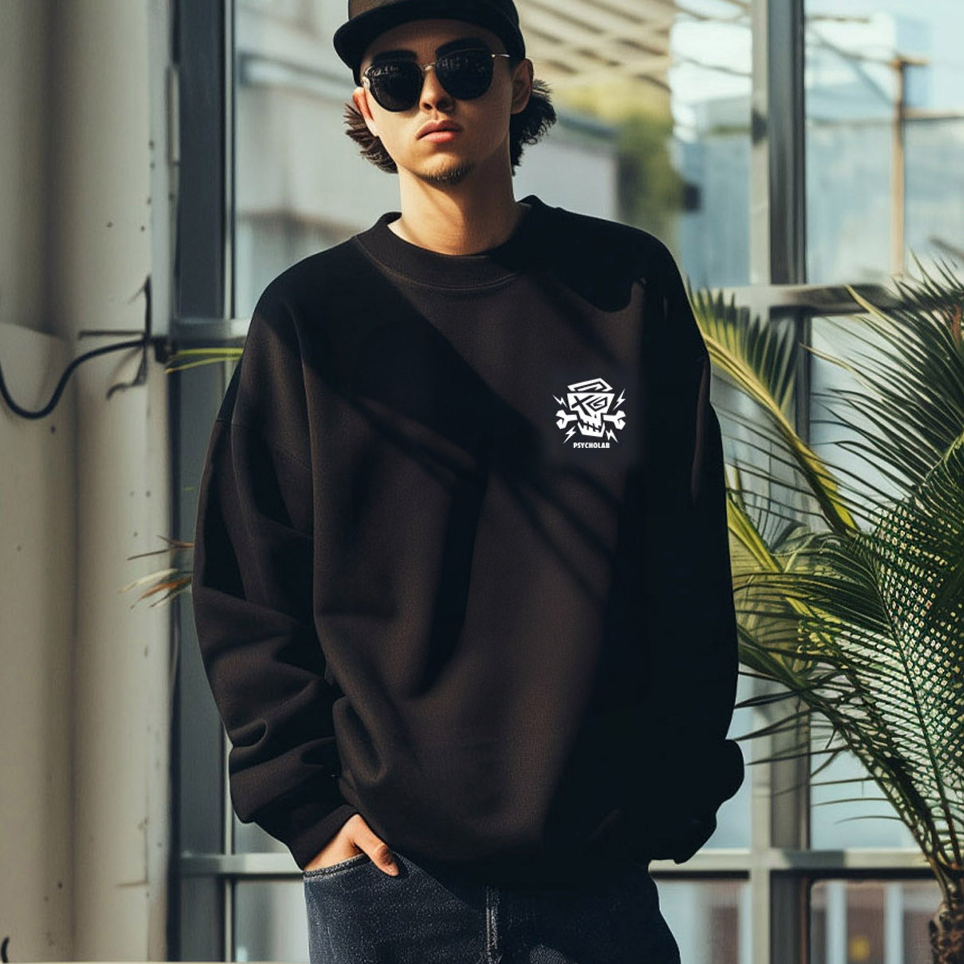 Sweatshirt Grynch Black