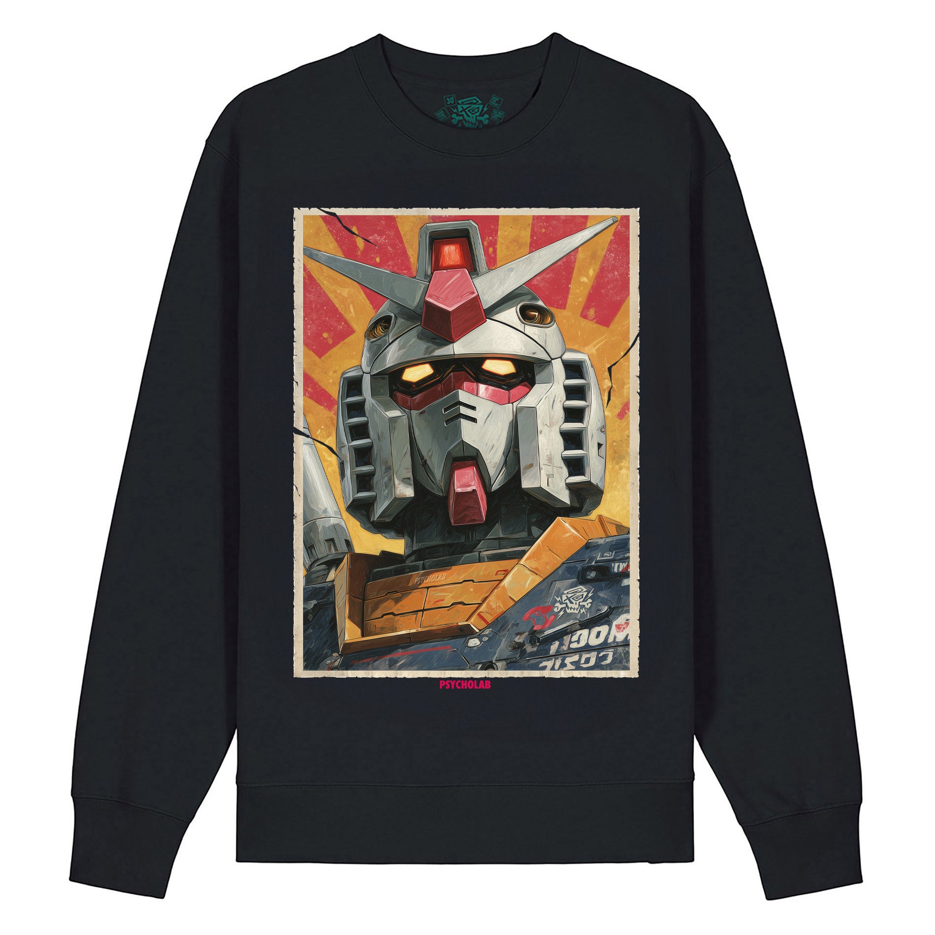 Robot Streetwear Sweatshirt – Anime Mecha trifft urbane Rebellion